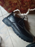 啄木鳥(niǎo)官方斷碼2024新款男士皮鞋透氣休閑鞋英倫風(fēng)工裝鞋防滑軟底皮鞋 A-00黑色A-5 40 曬單實(shí)拍圖