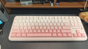 邁從（MCHOSE）K87S/G87旋鈕無(wú)線(xiàn)機械鍵盤(pán)電競游戲客制化有線(xiàn)/藍牙三模gasket結構全鍵熱插拔辦公 K87S 霧桃漸變 快金軸V3 曬單實(shí)拍圖