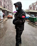 啄木鳥（TUCANO）戶外鯊魚皮軟殼沖鋒套裝男防風(fēng)軍版戰(zhàn)術(shù)外套冬季加絨加厚登山衣服 加絨套裝CP迷彩 L 【130-150斤】 曬單實拍圖