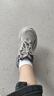 百麗（Belle）星河軌跡潮酷老爹鞋女2025秋新商場(chǎng)款厚底增高休閑鞋E4P1DCM5 灰色 35 曬單實(shí)拍圖