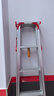 齊魯安然 加固鋁合金梯子 雙側折疊梯 人字梯 工程梯 庫房 裝修梯具 加厚 200CM 曬單實(shí)拍圖