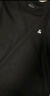 杰克·瓊斯（JACK&JONES）25年男裝短袖T恤男夏季舒適男士T恤涼感多色半袖純色水洗不易走形 黑色E40 XL 185 曬單實(shí)拍圖
