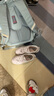 斯凱奇（Skechers）女鞋小白熊女士休閑鞋子厚底增高百搭運動(dòng)軟底老爹鞋女99999863 白色/海軍藍色/WNV1 39 曬單實(shí)拍圖