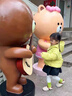 小豬彼特女童半身裙夾棉秋冬2025新款冬裝兒童蓬蓬裙子冬季女孩羽絨A字裙 4390黑色【夾棉款】 110 cm 曬單實(shí)拍圖