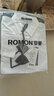 羅蒙（ROMON）伴郎服兄弟裝夏季結婚西裝兄弟團衣服男西服套裝白襯衫馬甲背帶褲 白色 長(cháng)-袖襯衫+黑褲+黑馬甲 L 曬單實(shí)拍圖