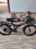 兒童自行車折疊山地車中小學(xué)生男女單速大童變速腳踏車 【單速輻條】中國紅+折疊+車筐 20 寸 適合身高125-150CM 曬單實(shí)拍圖