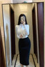 BISOU BISOU美國萊卡棉女士中高腰收腹褲三角內褲女收小肚子產(chǎn)后輕壓塑形短褲 海青灰2條裝 L 體重95-120斤 曬單實(shí)拍圖