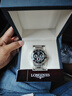 浪琴（LONGINES）【二手99新】浪琴男表LONGINES康卡斯全自動手表男士機械石英腕表300M潛航夜光瑞士 男士手表 【41計時機械黑盤】L3.744.4.56.6 曬單實拍圖