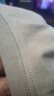 美羅邦（Meloban）長袖t恤男士純棉春秋季寬松衛(wèi)衣秋衣純色打底衫男上衣服男裝秋裝 白色+卡其色【2件裝】100%純棉 L【建議120-135斤】 曬單實拍圖