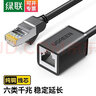 綠聯(lián)網(wǎng)線(xiàn)延長(cháng)線(xiàn) RJ45千兆寬帶六類(lèi)Cat6類(lèi)網(wǎng)口接頭延長(cháng)器 千兆網(wǎng)絡(luò )寬帶接口連接線(xiàn) 銅雙絞線(xiàn) 2米【11281】 六類(lèi)千兆 曬單實(shí)拍圖