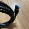 绿联 USB3.0延长线 公对母数据连接线 高速传输适用U盘鼠标键盘打印机分线器扩展延长加长转接线铝壳编织2米 实拍图