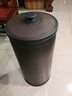 離空云南建水紫陶茶葉罐桶大號(hào)碼普洱茶缸粗陶瓷原礦存茶罐醒茶密封罐 1號(hào) 高約60 口約24 23餅 曬單實(shí)拍圖
