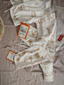貝瑞加（Babyprints）嬰兒半背上衣新生兒純棉衣服初生男女寶寶和尚服護肚內衣 松鼠59 曬單實(shí)拍圖