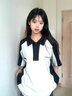 戀的短袖T恤女夏季寬松學(xué)生高中初中女生衣服夏天上衣2024新款POLO衫 韓版翻領(lǐng)圖片色 均碼（可備注碼數(shù)） 曬單實拍圖
