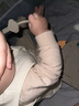 戴維貝拉（DAVE＆BELLA）初生嬰兒衣服毛絨寶寶連體衣幼童爬服哈衣冬裝新款小童包屁衣 米色【現(xiàn)貨】 90cm （建議身高80-90cm） 曬單實拍圖