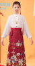 古妮婭兒童馬面裙套裝新中式國風(fēng)演出服女童民族服裝 曬單實(shí)拍圖