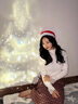 渾小象半高領(lǐng)白色毛衣女蕾絲打底衫2025春秋季新款針織衫女士內(nèi)搭假兩件 半高領(lǐng)杏色蕾絲針織衫 均碼130內(nèi) 曬單實拍圖