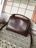 YUYULA牛皮包包女包斜挎托特包大容量品牌單肩包生日禮物輕奢送女友老婆 曬單實(shí)拍圖