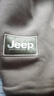 吉普（JEEP）衛衣男春秋季圓領(lǐng)長(cháng)袖T恤男士寬松休閑衣服男裝 駝色加絨 XL  曬單實(shí)拍圖