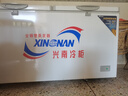 興南（Xingnan)  商用臥式冰柜 冷藏冷凍轉(zhuǎn)換冷柜 大容量臥式冰箱 冷凍冰柜小型 帶腳輪帶鎖 -25度低溫 BD/BG-520  單溫 全銅管蒸發(fā)器 五面制冷 曬單實拍圖