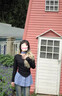 微光里假兩件露肩格子拼接長(cháng)袖T恤女秋季小眾氣質(zhì)別致chic修身顯瘦上衣 黑色 M 【建議95-105斤以?xún)取?曬單實(shí)拍圖