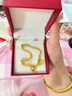 別情黃金葫蘆手鏈女士新款足金999福祿金珠滿(mǎn)圈手串七夕情人節送女友 黃金葫蘆手鏈金重 約5.87g 曬單實(shí)拍圖