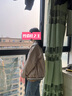 美特斯邦威外套女士春秋季新款美式休閑棒球服夾克領(lǐng)開衫上衣女 焦糖卡其 S 155 80A 曬單實拍圖