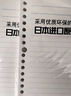 國譽(yù)(KOKUYO)B5活頁(yè)紙Campus活頁(yè)本替芯考研筆記本子活頁(yè)紙內頁(yè) 8mm點(diǎn)線(xiàn)26行 50張/本 4本 WCN-CLL1511 曬單實(shí)拍圖