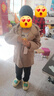 卡兔藍(lán)貓童裝男童外套加絨加厚秋冬裝2020冬款新款兒中長(zhǎng)款韓版上衣1到12歲男孩衣服洋氣毛毛衣 咖啡色 150碼建議身高140cm左右 曬單實(shí)拍圖