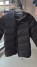 伯希和（Pelliot）戶外冬季兒童鵝絨羽絨服男女輕薄保暖連帽外套內(nèi)膽134408269黑150 曬單實拍圖