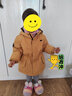 戴維貝拉（DAVE＆BELLA）童羽絨服冬裝男童女童輕薄羽絨服寶寶連帽外衣 曬單實(shí)拍圖