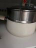 愛仕達(dá)（ASD）湯鍋不粘鍋湯鍋小蒸鍋一體家用雙耳熬湯煲湯大鍋燃?xì)庠铍姶艩t通用 22cm 湯鍋+蒸格 曬單實拍圖
