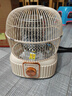 萬(wàn)寶取暖器小太陽(yáng)家用鳥(niǎo)籠式烤火爐臥室電熱扇節能省電小型電暖器電烤爐速熱 奶油色【碳晶盤(pán)】無(wú)極調溫+延長(cháng)線(xiàn) 曬單實(shí)拍圖