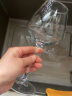 格娜斯（CRISTALGLASS）勃艮第红酒杯套装 家用大号水晶玻璃葡萄酒高脚杯酒具460ml两只 晒单实拍图