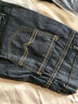 貓霓加絨牛仔褲男冬季加厚寬松潮款直筒彈力保暖長(cháng)褲工裝休閑褲子男士 加絨加厚2條/010黑色+009黑色 33-二尺六 曬單實(shí)拍圖
