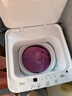 美的（Midea）迷你洗衣機 MB30V21EPLUS 3KG嬰兒小型兒童內衣洗衣機 全自動(dòng)波輪 省電 健康除螨宿舍 以舊換新 曬單實(shí)拍圖