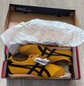 Onitsuka Tiger鬼塚虎男女款經(jīng)典復古黃色運動(dòng)休閑鞋MEXICO 66? 黃色 38 曬單實(shí)拍圖