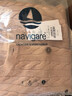 Navigare意大利小帆船女士休閑針織開(kāi)衫時(shí)尚保暖羊毛衫秋冬簡(jiǎn)約絞花毛衣女 古巴砂 XL 曬單實(shí)拍圖
