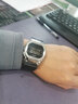 卡西歐（CASIO）G-SHOCK反顯設計 金屬質(zhì)感 防水防震運動(dòng)手表男 情人節禮物送男友 GM-5600U-1 銀色金屬方塊 曬單實(shí)拍圖