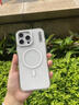 猿氣「晶盾」適用iPhone16Promax手機(jī)殼輕薄全包磁吸充電16pro透明防摔殼不發(fā)黃高級感簡約16手機(jī)外殼 磁吸晶盾系列-【透明】 iphone 16 promax 曬單實(shí)拍圖