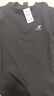 特步（XTEP） 衛(wèi)衣男裝套頭t恤衫秋季休閑運(yùn)動(dòng)服飾男士保暖打底寬松大碼跑步服 力薦-標(biāo)準(zhǔn)黑 -logo基礎(chǔ)圓領(lǐng)不加絨 XL /180 -現(xiàn)貨速發(fā) 曬單實(shí)拍圖