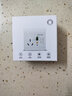 際工 16A空調(diào)熱水器漏電保護(hù)開關(guān)插座 暗裝家用漏?？諝忾_關(guān)面板86型 16A 曬單實(shí)拍圖