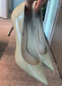 73Hours劉亦菲玫瑰故事同款女鞋Brittany25新款通勤細(xì)高跟鞋淺口單鞋女 曬單實(shí)拍圖