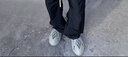 阿迪達斯yeezyfoam水泥灰椰子夏季清涼運動(dòng)洞洞鞋IE4931UK1044.5 曬單實(shí)拍圖
