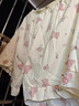 帶胸墊睡衣女夏季短袖短褲甜美風(fēng)加大碼夏天女士家居服 YQM-S1306#米黃熊 L (建議110-130斤) 曬單實(shí)拍圖