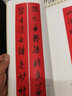 米芾行書集字春聯(lián) 春聯(lián)揮毫 毛筆行書碑帖書法臨摹練字帖 上下聯(lián)橫批附簡體旁注 上海書畫出版社 曬單實拍圖