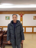 俞兆林中老年短款羽絨服男加厚爸爸裝老年人連帽送禮爺爺裝防寒羽絨衣男 黑色 XL(建議125-140斤) 曬單實(shí)拍圖