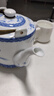 盛天下 景德鎮大容量中式提梁茶壺陶瓷涼水壺套裝青花瓷茶水分離帶過(guò)濾 山水提梁壺2升 曬單實(shí)拍圖