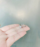 老鳳祥經典六爪一克拉戒指女生表白求婚單戒紀念日情人節(jié)禮物送女友老婆 【告白求婚】經典六爪+品牌禮盒 曬單實拍圖