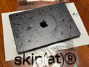 SkinAT筆記本保護膜 MacBook 創(chuàng  )意貼膜 蘋(píng)果筆記本外殼貼紙 Mac電腦 配件3M材料 蟲(chóng)洞(黑) Pro 14 (M5-M1) 曬單實(shí)拍圖
